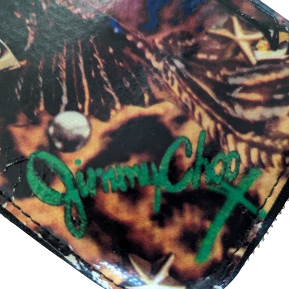 Pre-Owned Jimmy Choo signed wallet- As is - Callouts - Picture 6 of 10